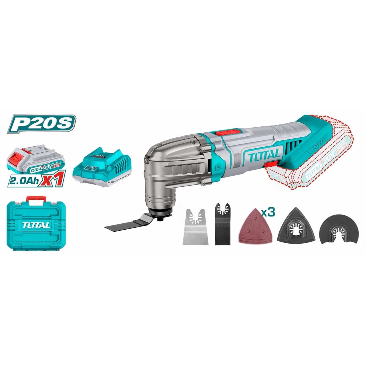 20V Cordless Multitool Combo