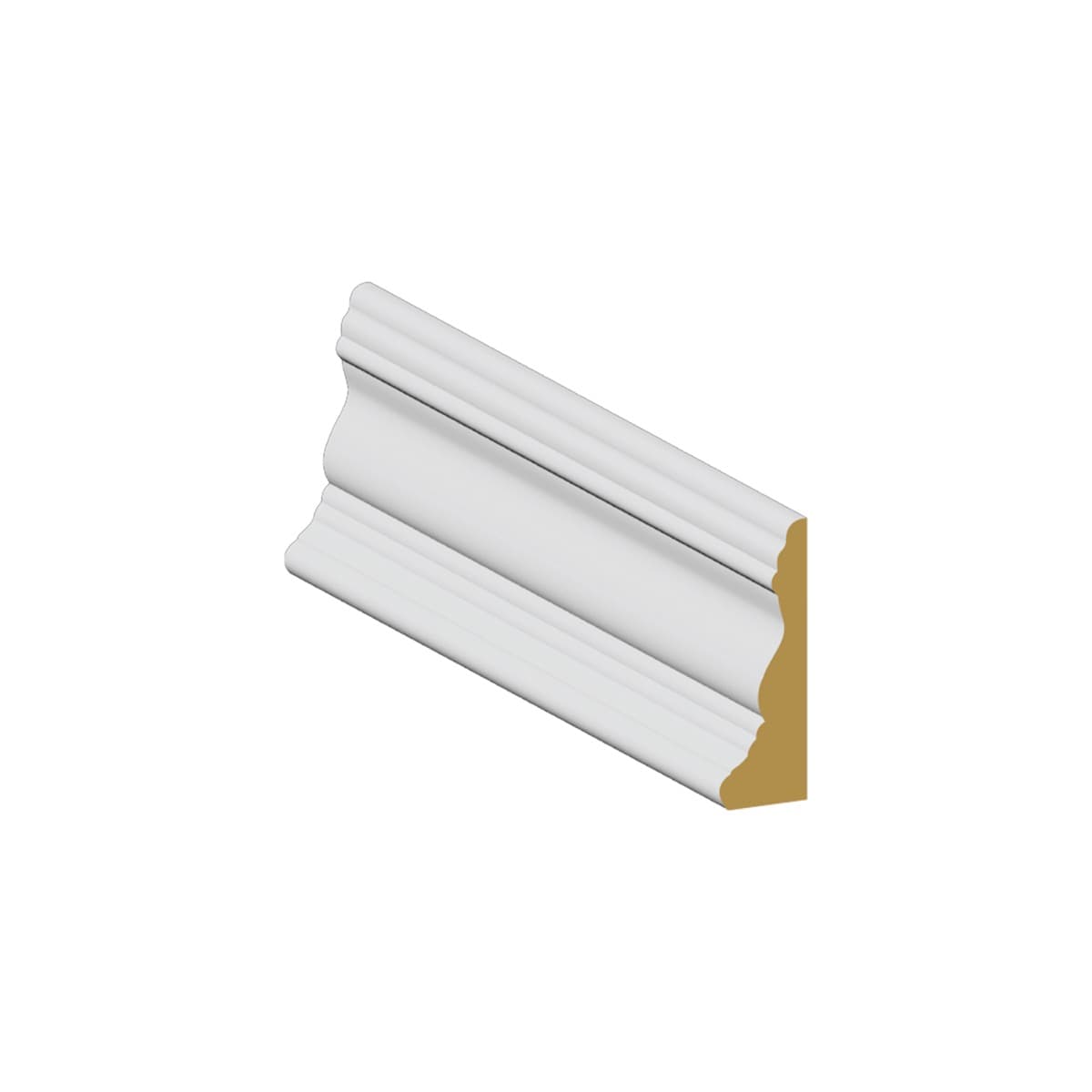 Casing MDF Backband Colonial - 3" x 1" x 8 ft
