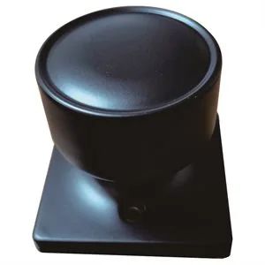 Door Lock Knob Dummy Cove - Matte Black