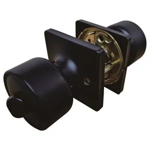 Door Lock Knob Privacy Cove - Matte Black