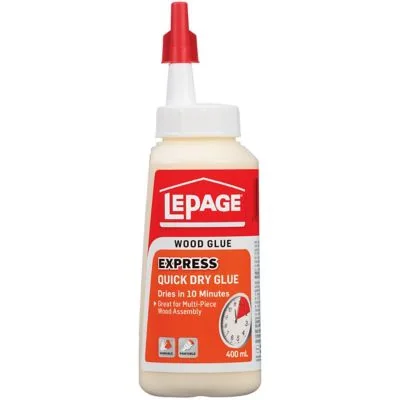 LePage Express Quick Dry Wood Glue - 400 mL