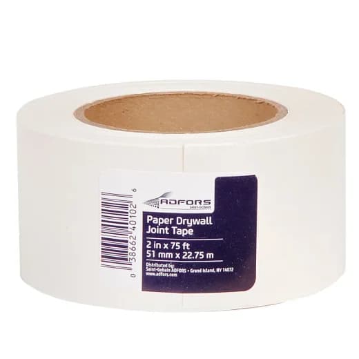 FibaTape Paper Drywall Joint Tape - 2-1/16in x 75ft