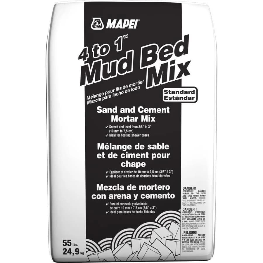 Mapei 4 to 1 Mud Bed Mix 55 lb Mortar Mix