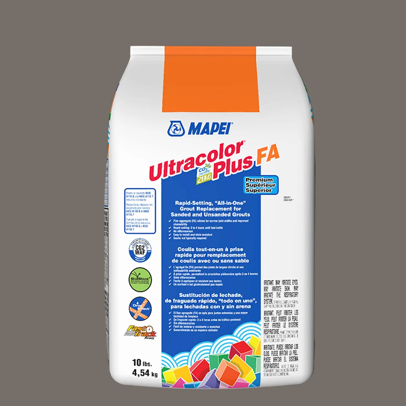 Mapei Ultracolor Plus FA 10-lb Gray Sanded/unsanded Powder Grout