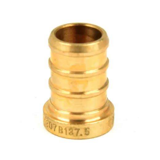 Pex Brass Plugs Barb to Barb - 1/2in
