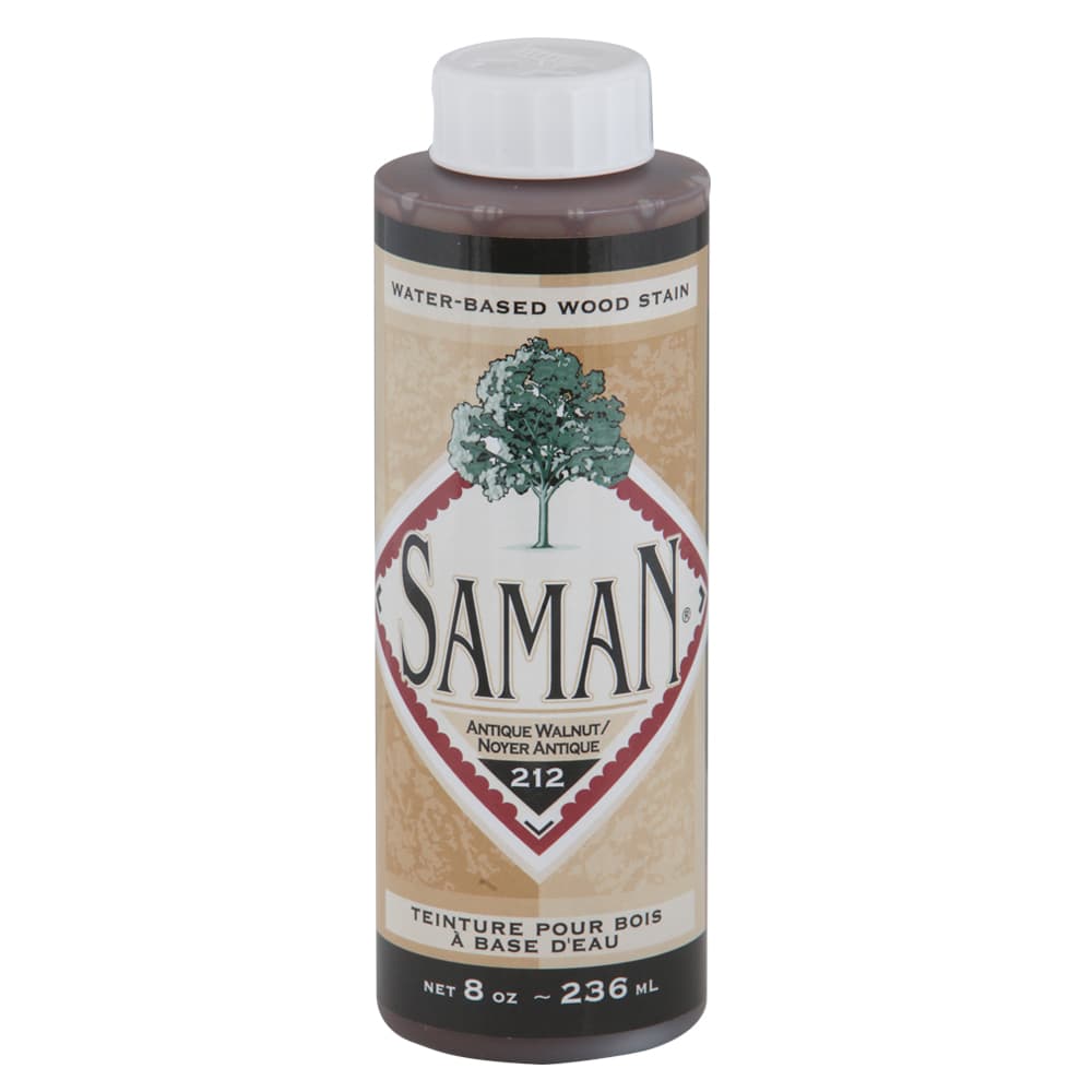 Saman Water-based Colour Stain - Antique Walnut 236 mL