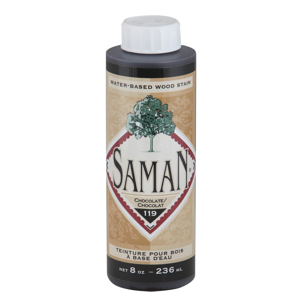 Saman Water-based Colour Stain - Chocolate 236 mL