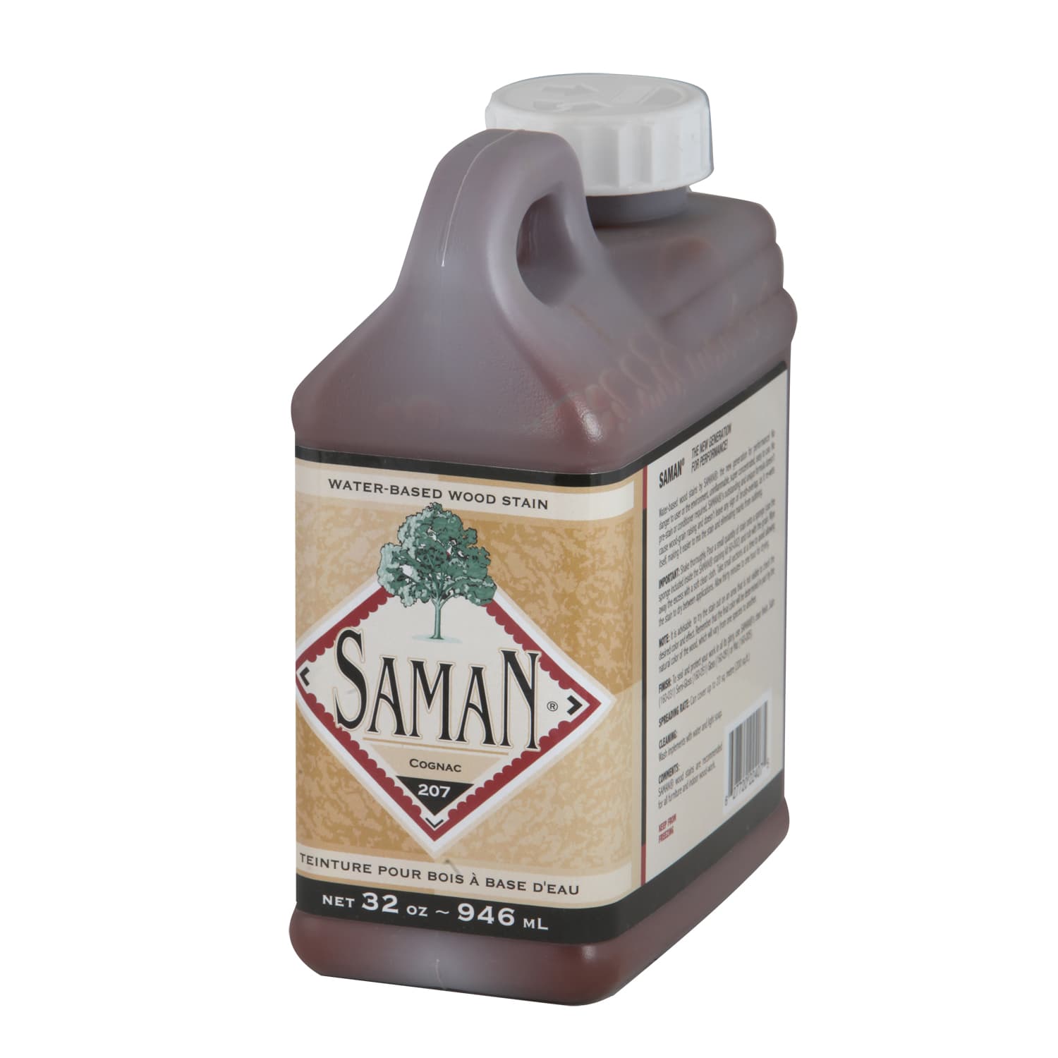 Saman Water-based Colour Stain - Cognac 946 mL