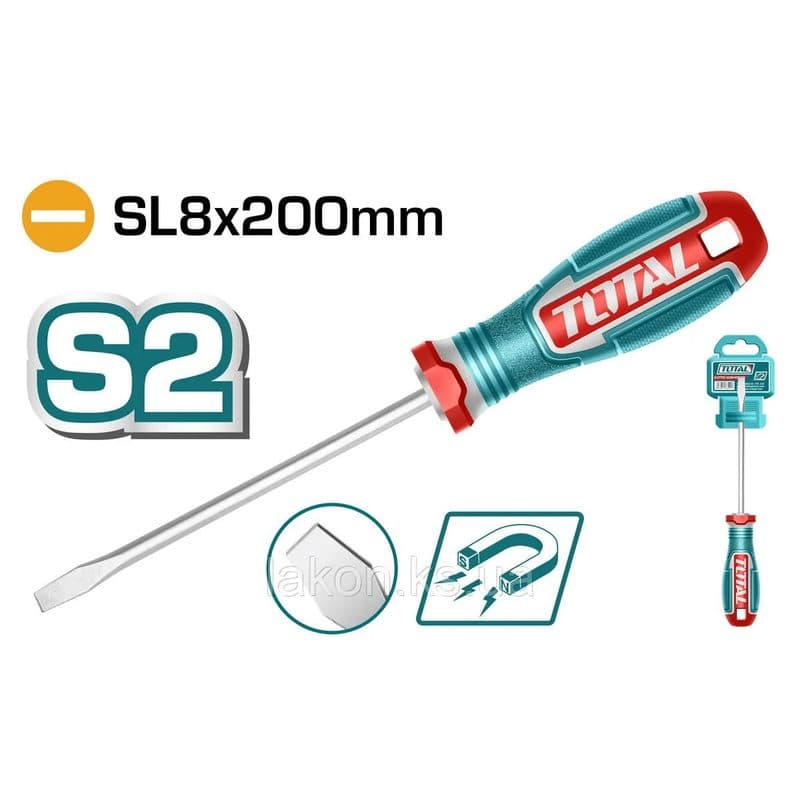 Slotted Screwdriver - 5/16 in. x 8 in.