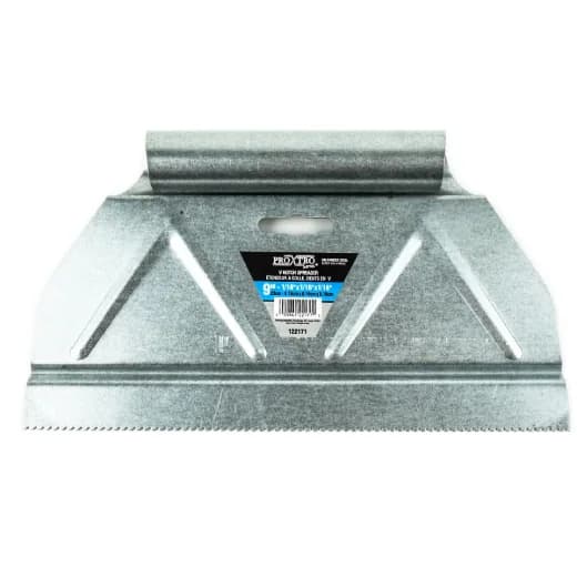 Spreader 9in 1/16in x 1/16in x 1/16in V Notch