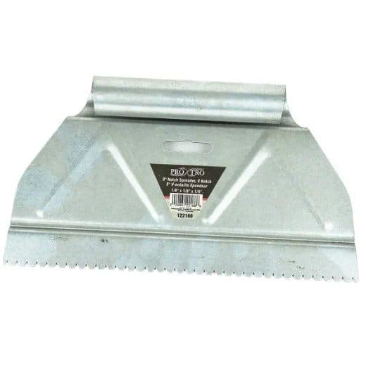 Spreader 9in 1/8in x 1/8in x 1/8in V Notch
