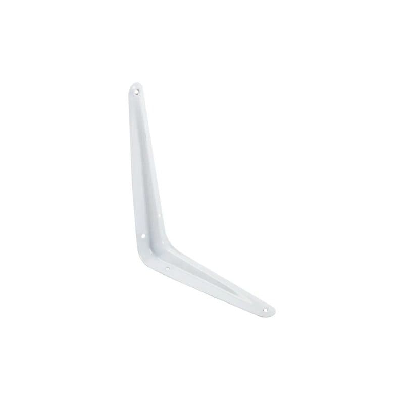 Steel Shelf Bracket 12in x 14in - White