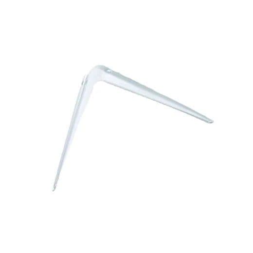 Steel Shelf Bracket 4 x 5in - White