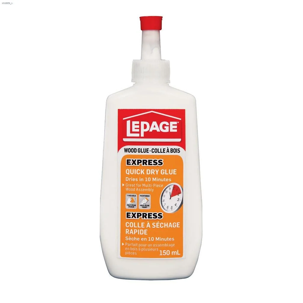 LePage Express Quick Dry Wood Glue - 150 mL