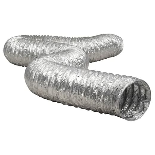 Flexible Aluminum Foil Duct UL181 6in x - 25ft
