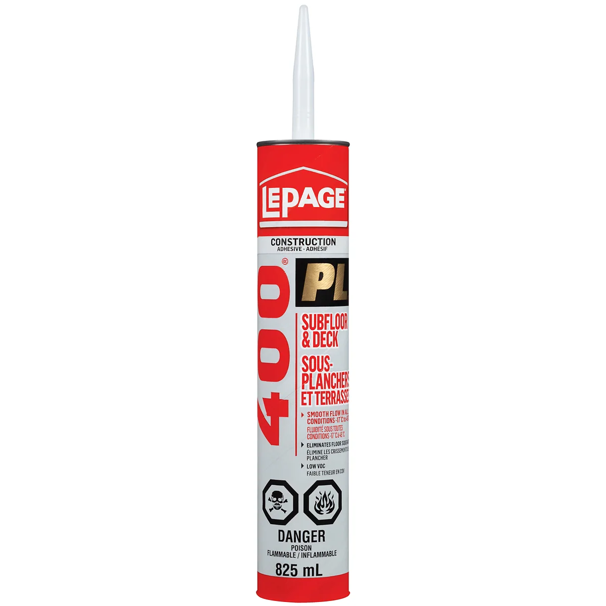 LePage PL 400 Adhesive - 825 mL
