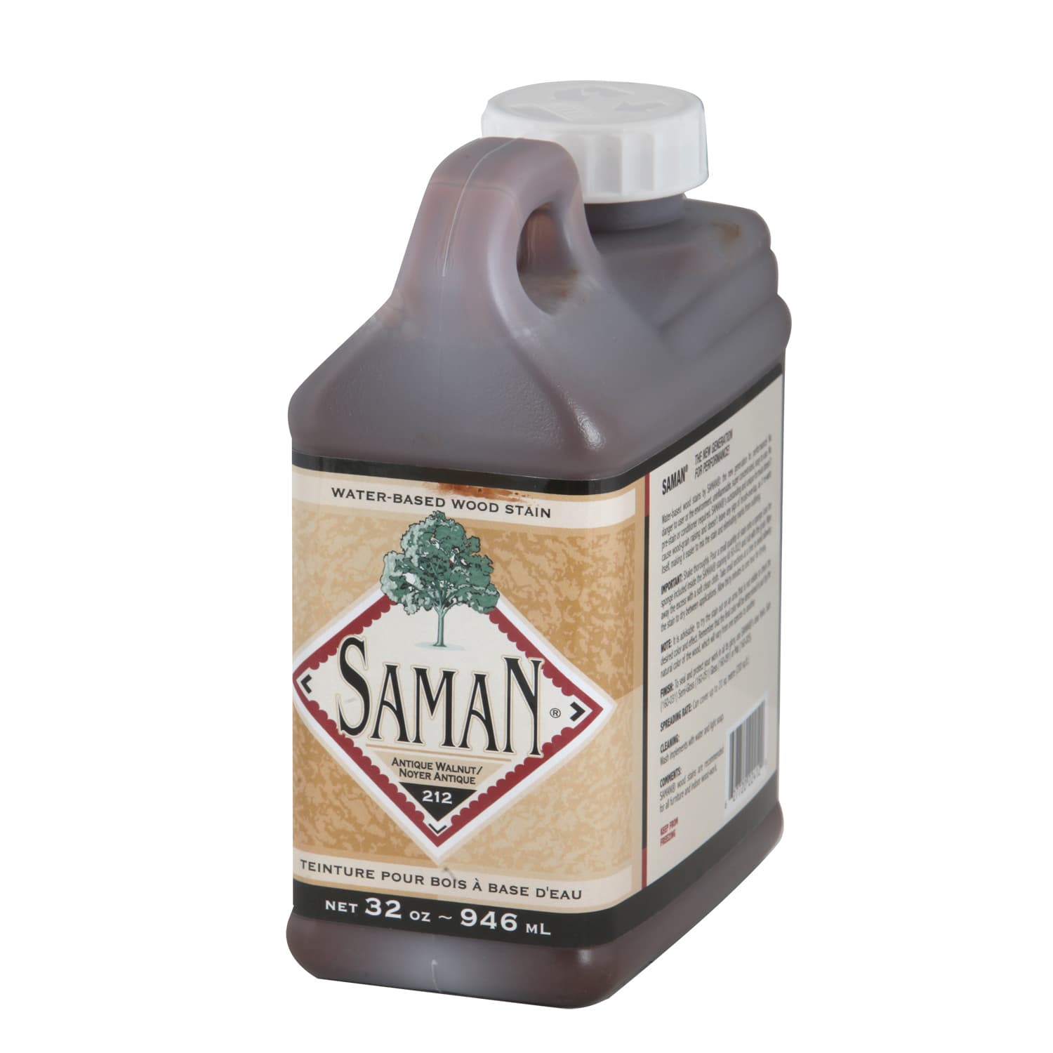 Saman Water-based Colour Stain - Antique Walnut 946 mL