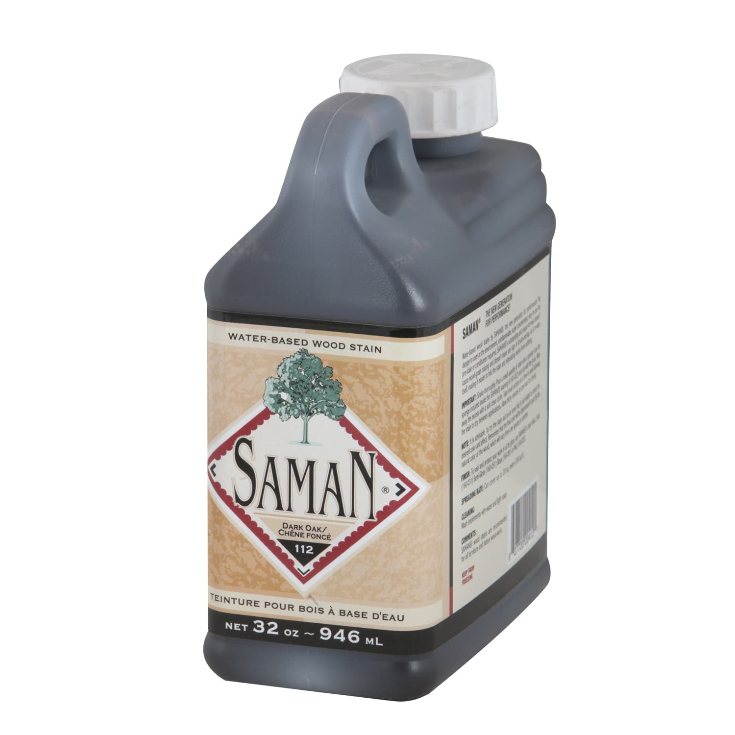 Saman Water-based Colour Stain - Dark Oak 946 mL