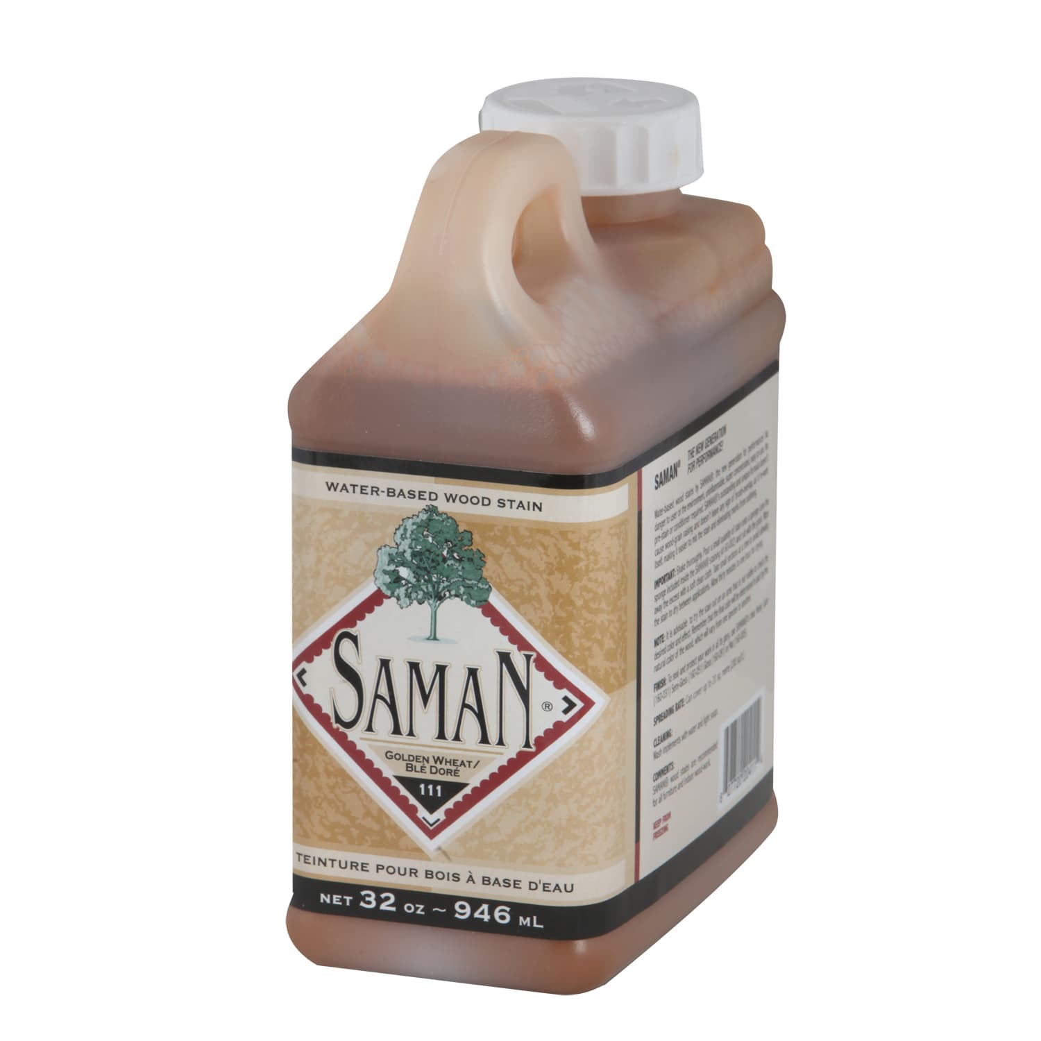 Saman Water-based Colour Stain - Golden Wheat 946 mL