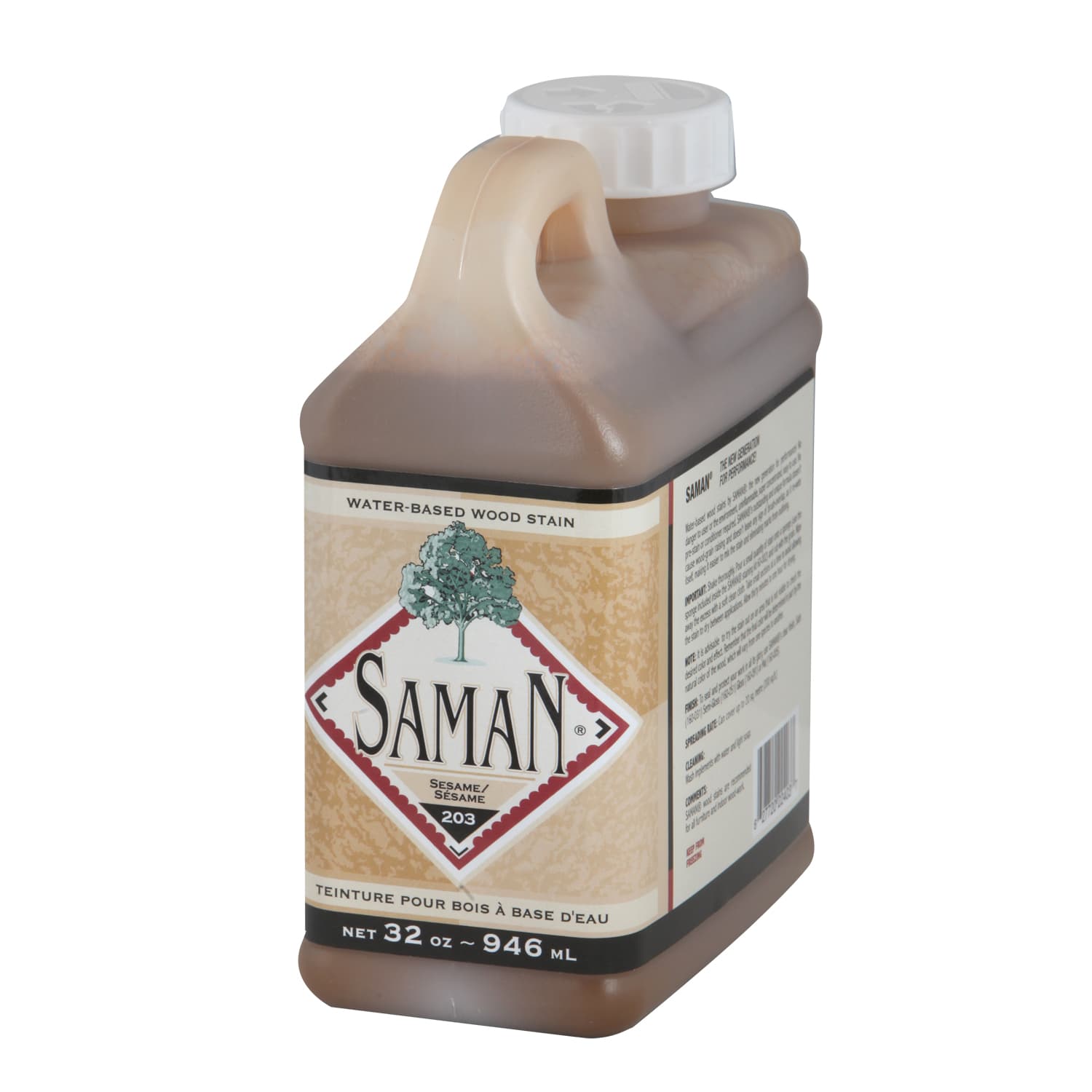 Saman Water-based Colour Stain - Sesame 946 mL