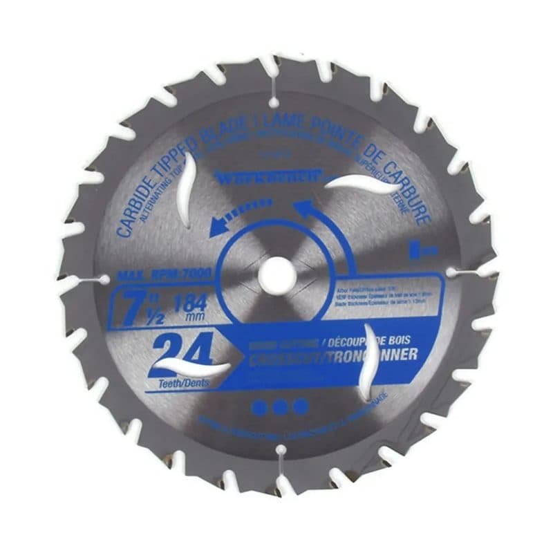 Saw Blade ATB Cross Cut 7-1/4in 24T