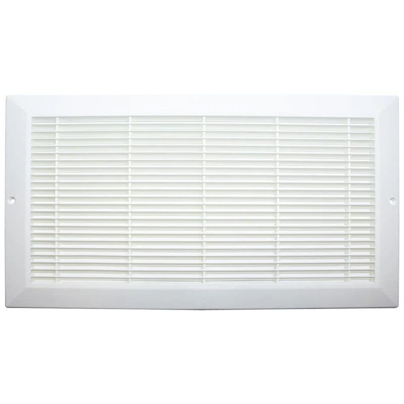 Sidewall Return Air Grille Plastic 14 x 6in - White
