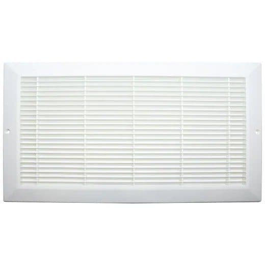 Sidewall Return Air Grille Plastic 14 x 8in - White