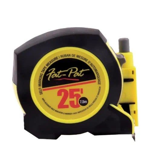 Tape Measure 25ft (7.5 m) x 1in Metric/imperial W/ink Marker