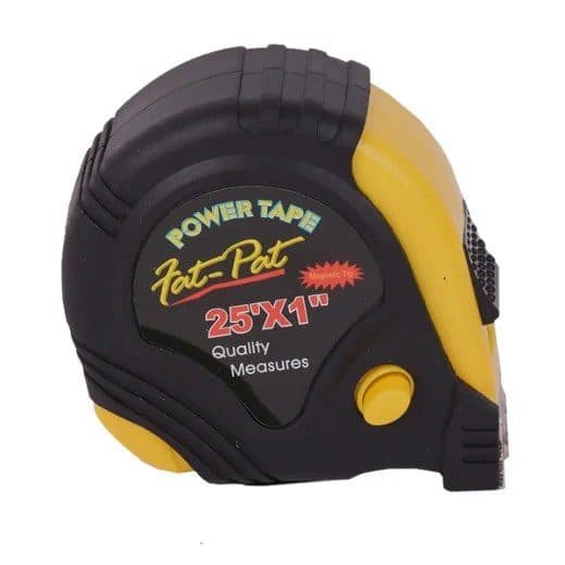 Tape Measure 25ft x 1in with Quick Lock Imperial