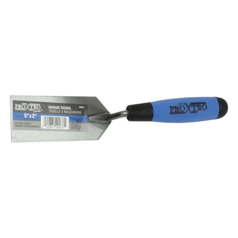 Trowel Margin 5in x 2in Soft Blue Handle