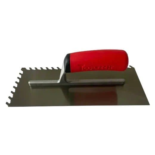Trowel Notched 11in x 4½in (9/16in x 9/64in x 5/16in Slant Ridge Notch)