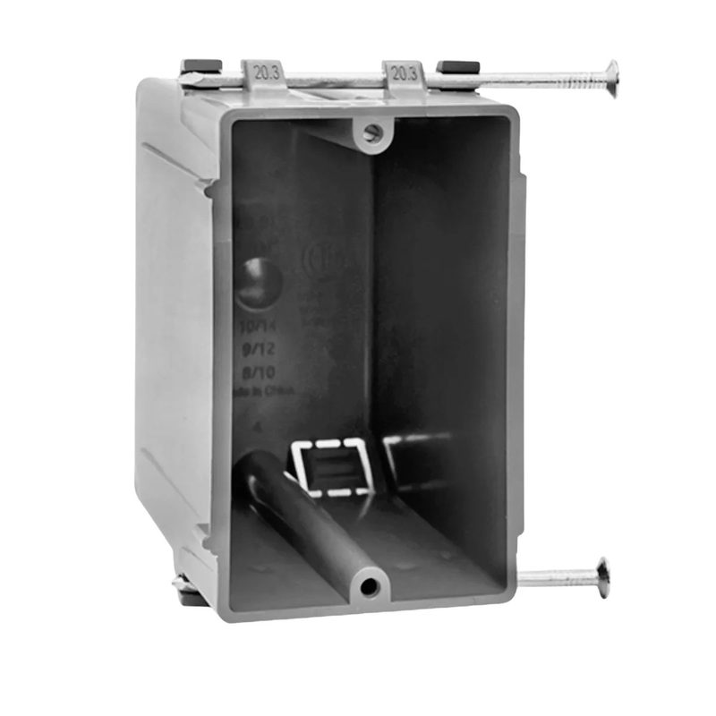 1-Gang Plastic Non-vapor Box