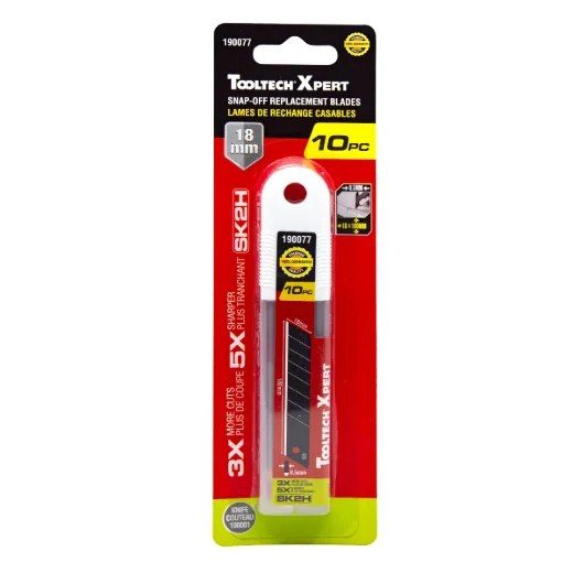 10 pc Snap-off Blades SK2H 18 mm with Dispenser