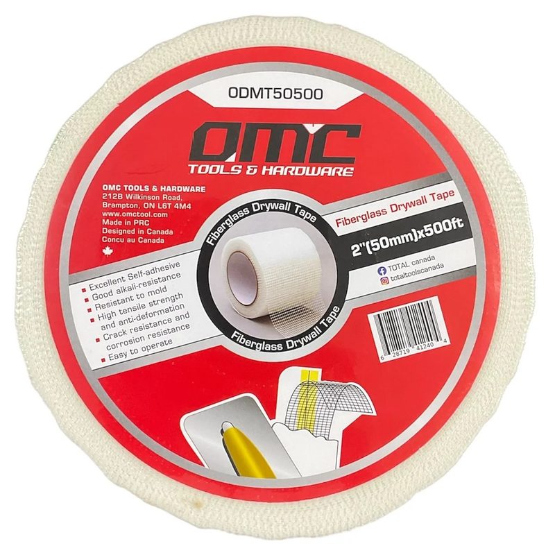 2"(50 mm)x500ft Self-adhesive Fiberglass Drywall