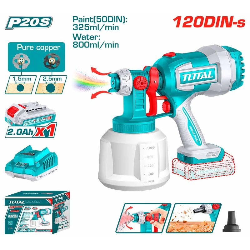 20V Lithium-ion Spray Gun Combo