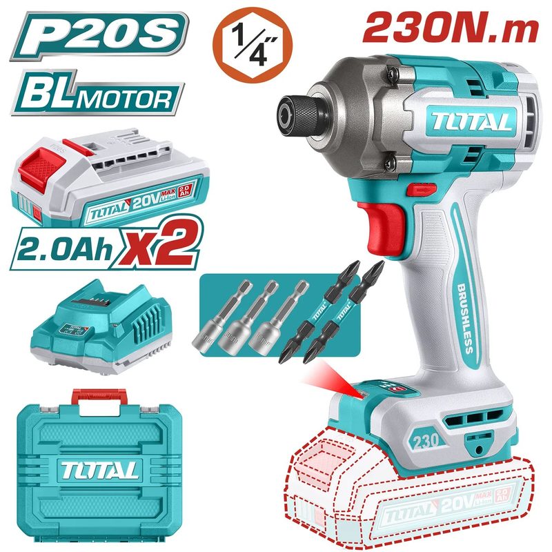20VX170 Lb-ft Impact Driver Combo