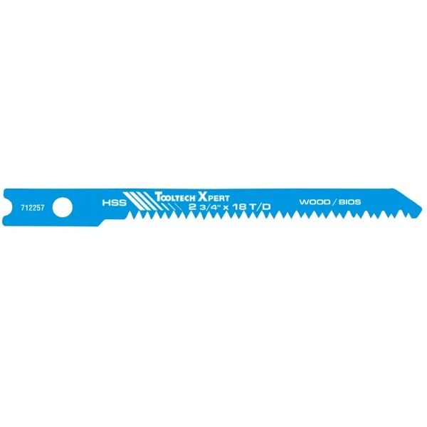 2PK Jigsaw Blade 2-¾in 18T Super Fine Scroll Saw
