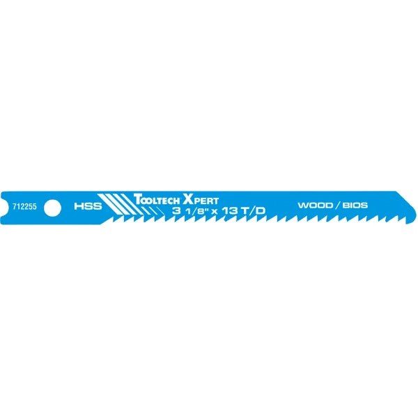 2PK Jigsaw Blade 3-1/8in 13T Finish Wood