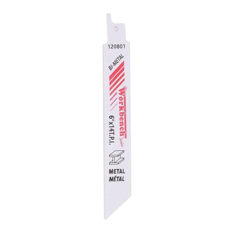 2PK Reciprocating Saw Blade 6in 14T Bi Metal HSS