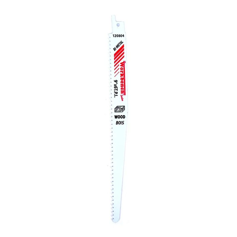 2PK Reciprocating Saw Blade 9in 6T Bi Metal HSS