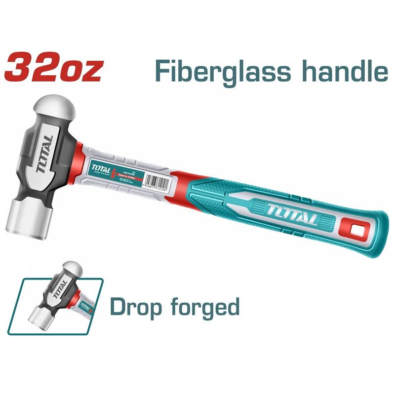 32 oz Ball Pein hammer(Fiberglass Handle)