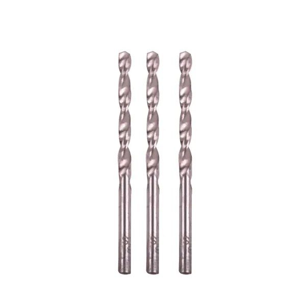 3PK Drill Bit HSS - 1/8in