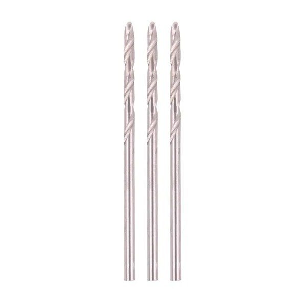 3PK Drill Bit HSS - 3/32in