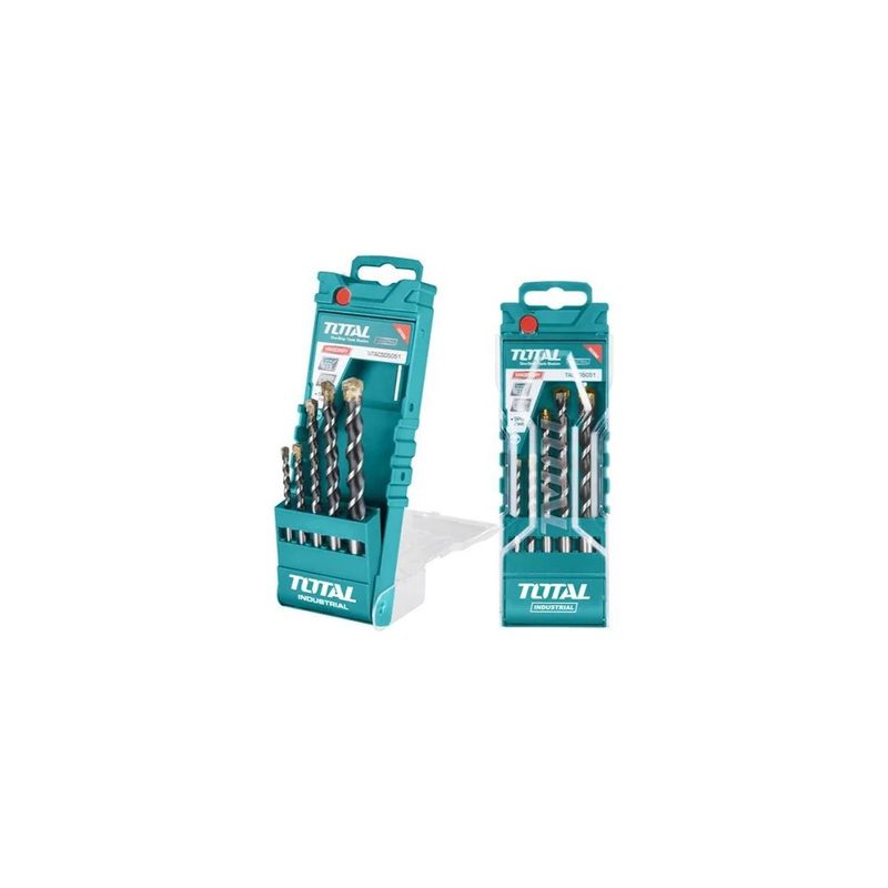 5 pc Industrial Masonry Drill Bits Set