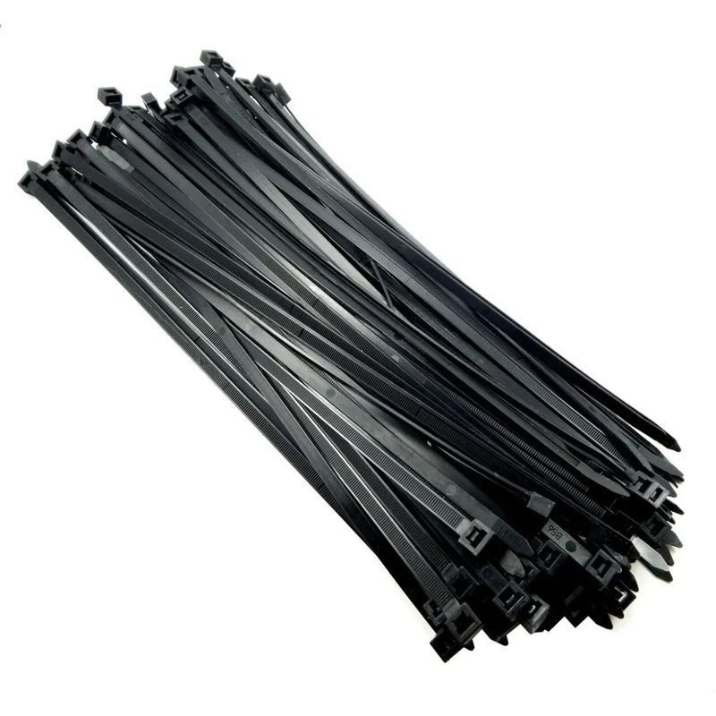 50PK Cable Ties 11-1/2in - Black