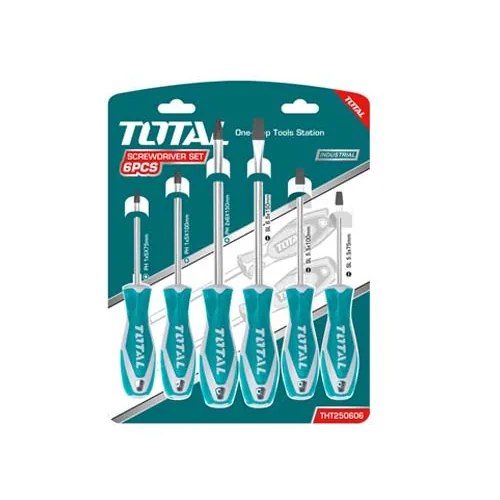6 pc Industrial Screwdriver Set