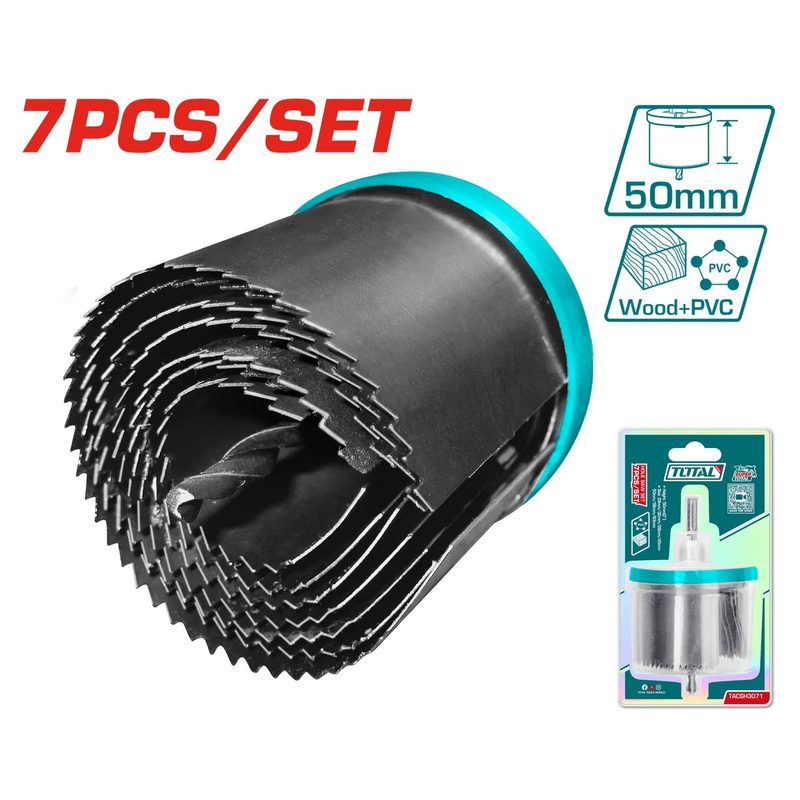 7PCS Hole Saw Set