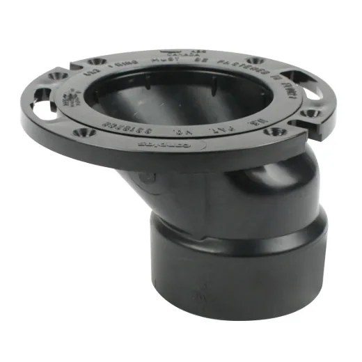 ABS Adj. Floor Flange Offset - 4in x 3in