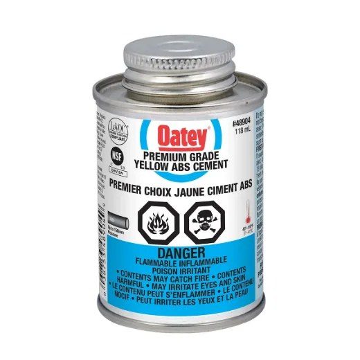 ABS Cement with Brush 118 mL - Yellow