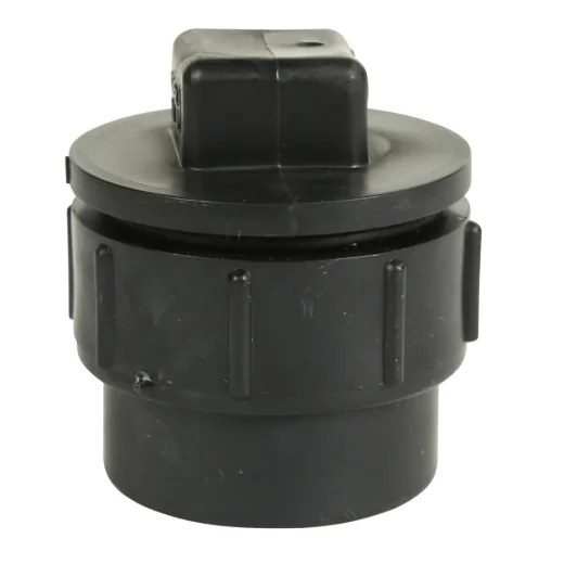 ABS Cleanout with Plug 1½in - Black